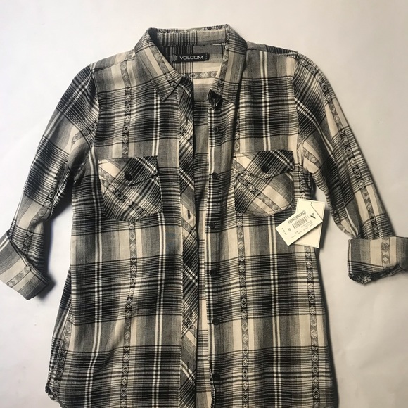 NWT - Volcom Sano Days Shirt Size Small - NEW!! - Picture 4 of 7